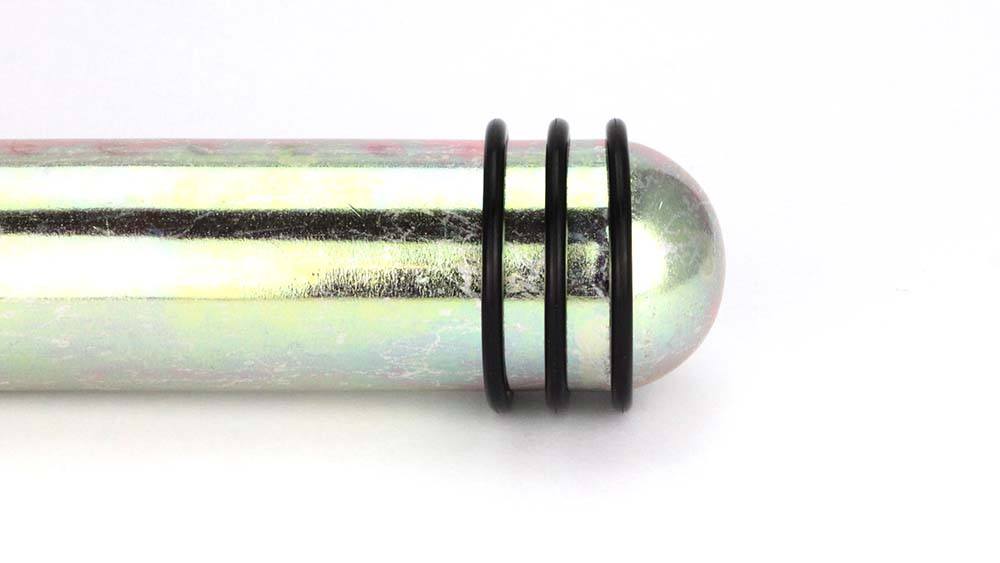 O-Ringe auf CO2-Kartusche auftragen