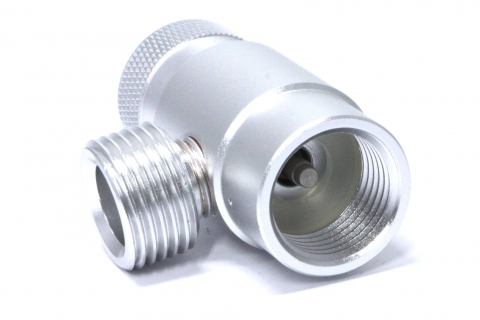 Ansicht des Innengewindes des Advanced SodaStream Adapters für Australien und Neuseeland