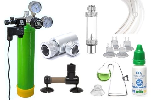 Pro Aquarium-CO2-System mit Zylinder 20 l – 500 l+