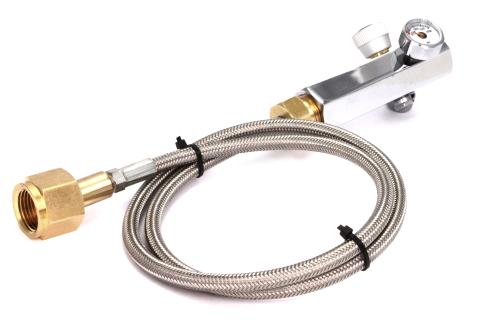 Nachfülladapter mit Verbindungsschlauch