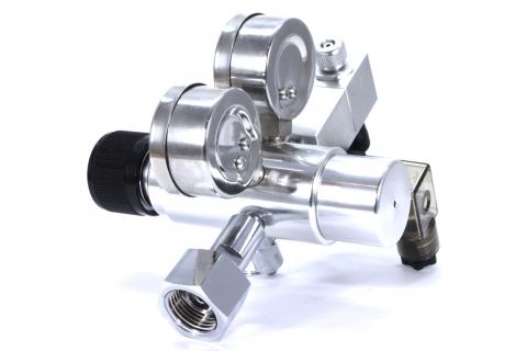 Ultimate-Pro Dual Stage CO2-Regler und Magnetventil