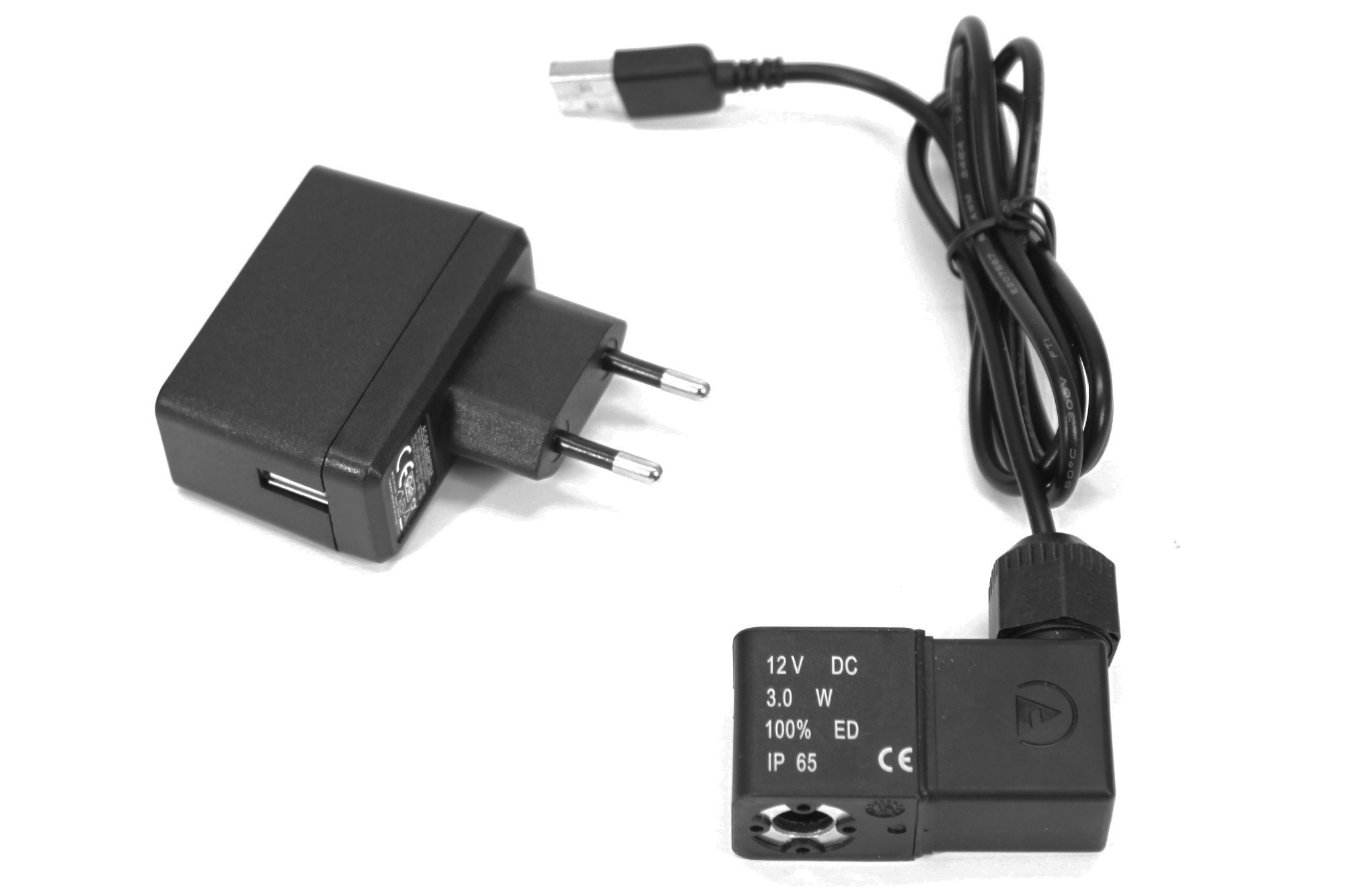 12V DC USB Magnetspule und Eurotransformator
