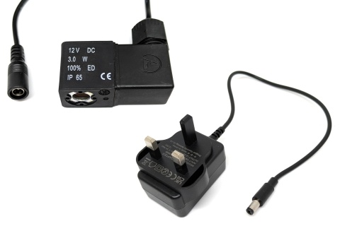 12V DC Magnetspule und UK-Transformator